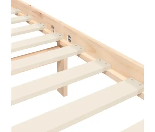 Gultas Rāmis Ar Galvgali, Vienvietīgs, Masīvkoks Vidaxl