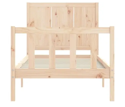 Lovos Rėmas Be Čiužinio, 100X200cm Pušies Medienos Masyvas