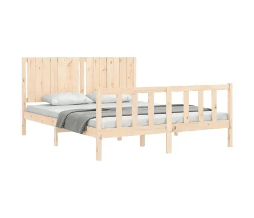 Lovos Rėmas Be Čiužinio, 160X200cm Pušies Medienos Masyvas