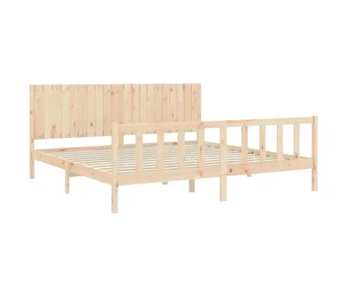 Lovos Rėmas Be Čiužinio, 200X200cm Pušies Medienos Masyvas