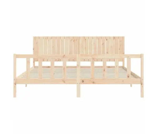 Lovos Rėmas Be Čiužinio, 200X200cm Pušies Medienos Masyvas