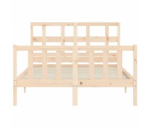 Voodiraam Peatsiga, Täispuit