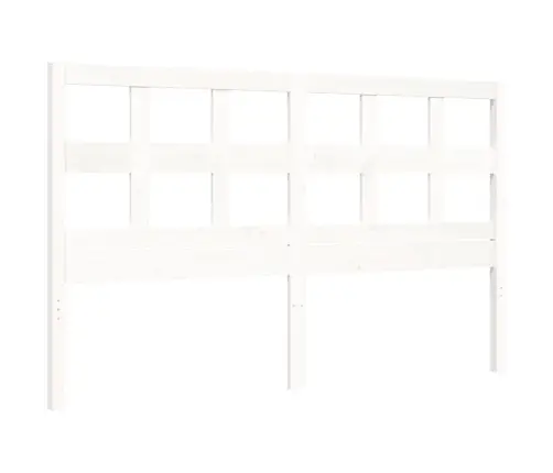 Lovos Rėmas Be Čiužinio, Baltas, 160X200cm Pušies Masyvas