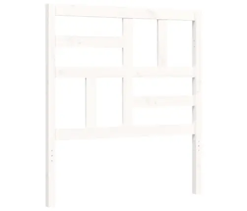 Lovos Rėmas Be Čiužinio, Baltas, 90X200cm Pušies Masyvas