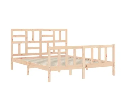 Lovos Rėmas Be Čiužinio, 160X200cm Pušies Medienos Masyvas