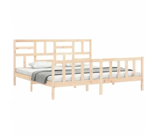 Lovos Rėmas Su Galvūgaliu, Medienos Masyvas, Itin Didelis