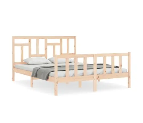 Lovos Rėmas Be Čiužinio, 160X200cm Pušies Medienos Masyvas