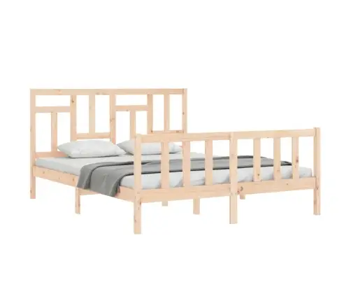 Lovos Rėmas Be Čiužinio, 160X200cm Pušies Medienos Masyvas