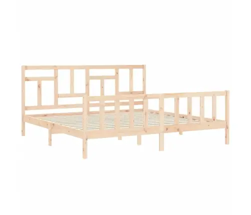 Gulta Bez Matrača, 200X200 Cm, Priedes Masīvkoks Vidaxl