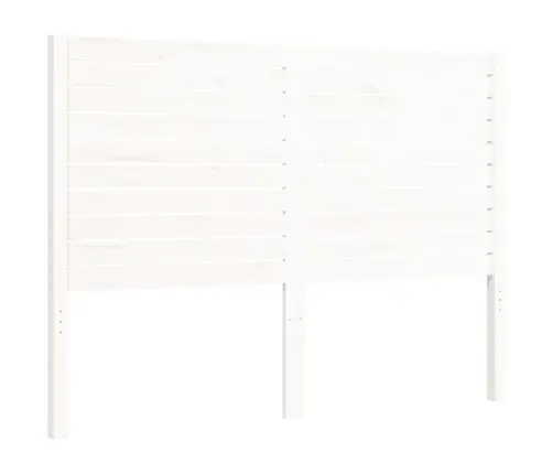 Voodiraam Peatsiga, Valge, Täispuit