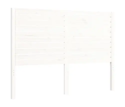 Voodiraam Ilma Madratsita, Valge, 140 X 190 cm Männipuit