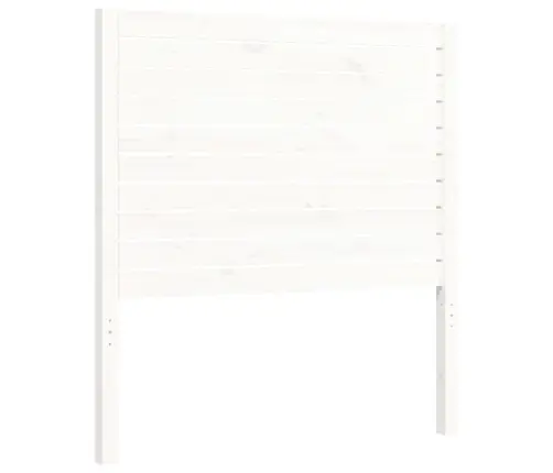 Gulta Bez Matrača, Balts, 90X200 Cm, Priedes Masīvkoks Vidaxl