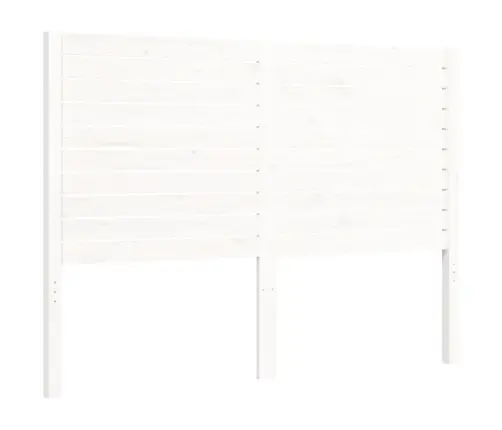 Gulta Bez Matrača, Balta, 120X200 Cm, Priedes Masīvkoks Vidaxl