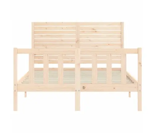 Voodiraam Ilma Madratsita, 140 X 200 cm Männipuit