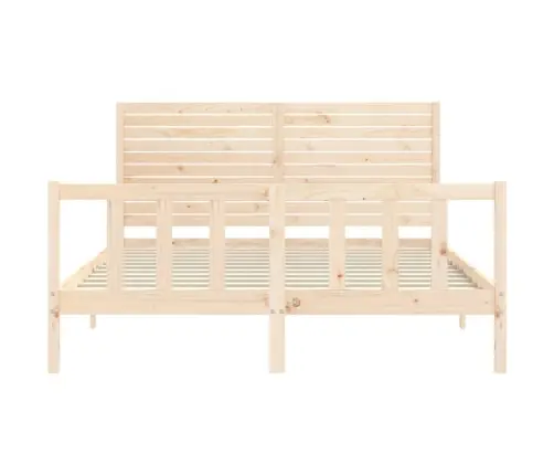 Voodiraam Peatsiga, Täispuit