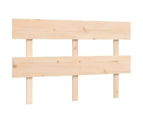 Gultas Rāmis Ar Galvgali, Divvietīgs, Masīvkoks Vidaxl