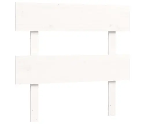 Lovos Rėmas Be Čiužinio, Baltas, 100X200cm Pušies Masyvas