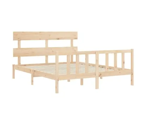 Lovos Rėmas Su Galvūgaliu, Medienos Masyvas, Didelis