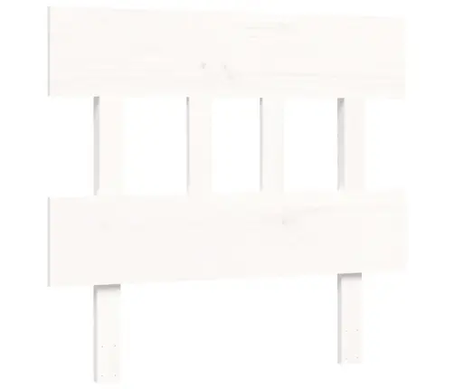 Lovos Rėmas Be Čiužinio, Baltas, 100X200cm Pušies Masyvas