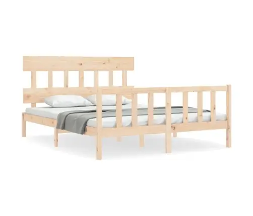 Lovos Rėmas Be Čiužinio, 160X200cm Pušies Medienos Masyvas