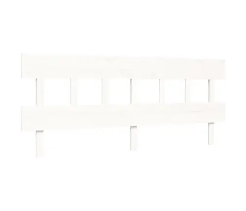 Voodiraam Peatsiga, Valge, Täispuit