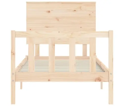 Voodiraam Peatsiga, Täispuit