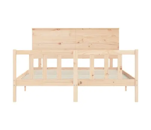 Voodiraam Peatsiga, Täispuit