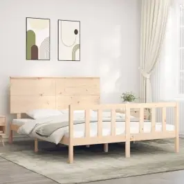 Voodiraam Ilma Madratsita, 160 X 200 cm Männipuit