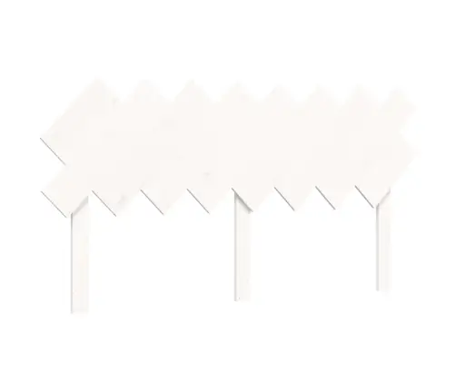 Gulta Bez Matrača, Balts, 160X200 Cm, Priedes Masīvkoks Vidaxl