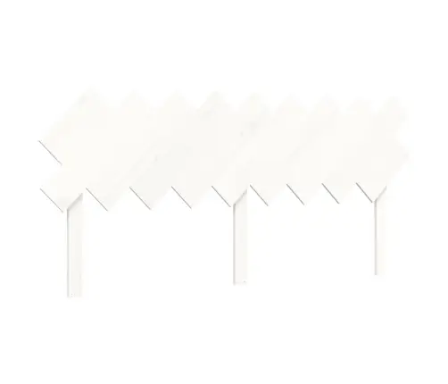 Voodiraam Peatsiga, Valge, Täispuit