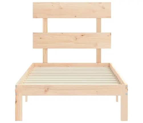 Voodiraam Peatsiga, Täispuit