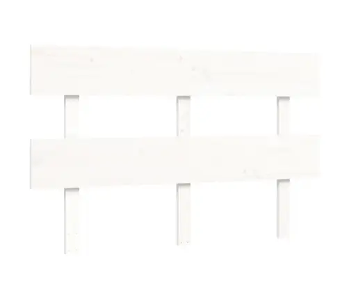 Voodiraam Peatsiga, Valge, Täispuit