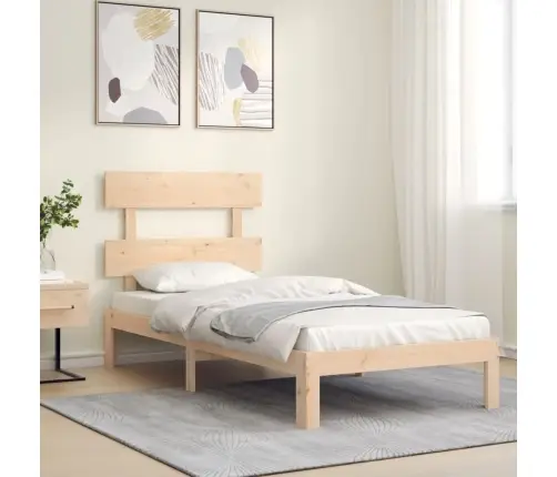 Voodiraam Ilma Madratsita, 90 X 200 cm Männipuit