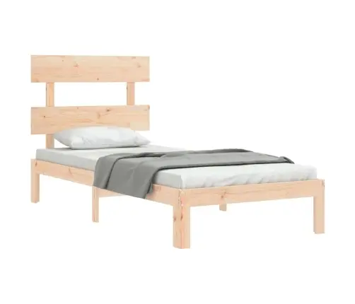 Voodiraam Ilma Madratsita, 90 X 200 cm Männipuit