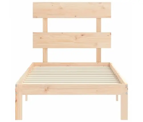 Voodiraam Ilma Madratsita, 90 X 200 cm Männipuit