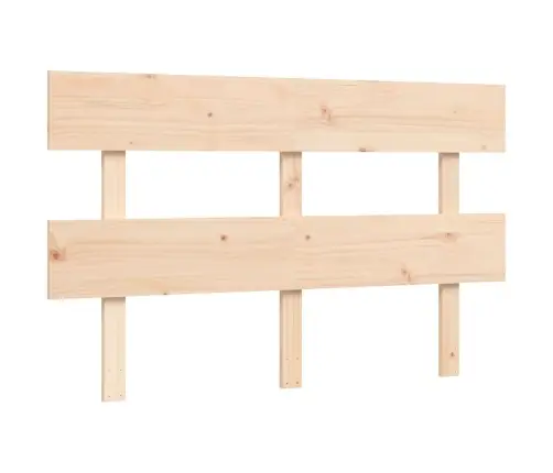 Gulta Bez Matrača, 140X200 Cm, Priedes Masīvkoks Vidaxl