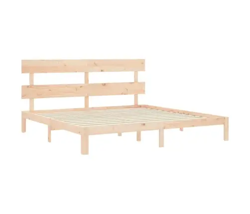 Voodiraam Ilma Madratsita, 200 X 200 cm Männipuit