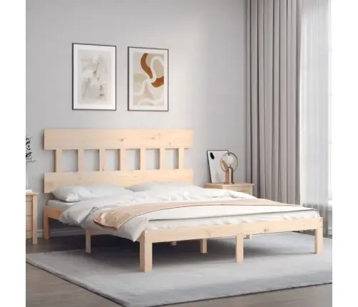 Voodiraam Ilma Madratsita, 160 X 200 cm Männipuit