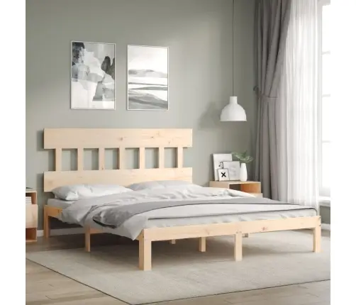 Voodiraam Ilma Madratsita, 160 X 200 cm Männipuit