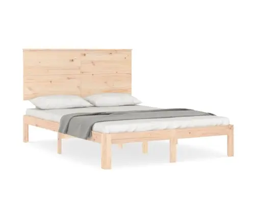 Gulta Bez Matrača, 140X200 Cm, Priedes Masīvkoks Vidaxl