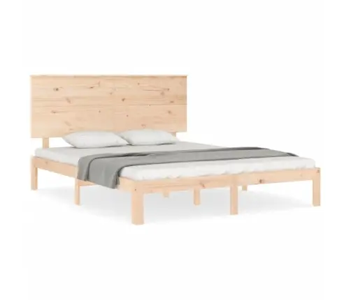 Lovos Rėmas Su Galvūgaliu, Medienos Masyvas, Didelis