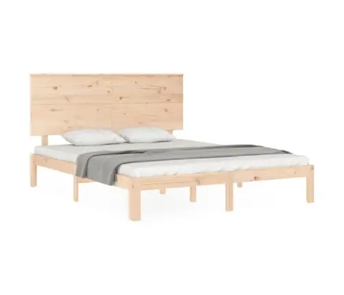 Lovos Rėmas Su Galvūgaliu, Medienos Masyvas, Didelis