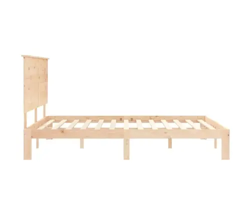 Lovos Rėmas Su Galvūgaliu, Medienos Masyvas, Didelis