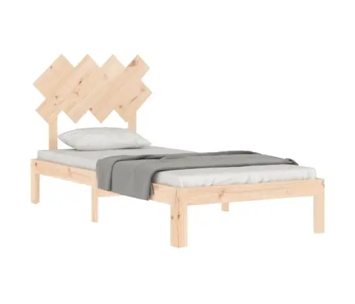 Voodiraam Ilma Madratsita, 90 X 200 cm Männipuit