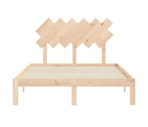 Gulta Bez Matrača, 120X200 Cm, Priedes Masīvkoks Vidaxl