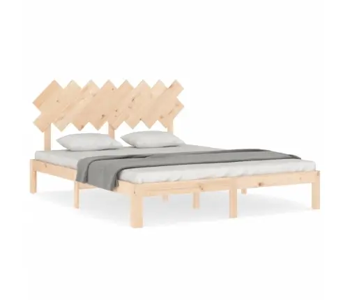 Lovos Rėmas Be Čiužinio, 160X200cm Pušies Medienos Masyvas