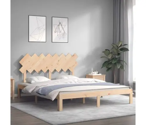 Lovos Rėmas Be Čiužinio, 160X200cm Pušies Medienos Masyvas