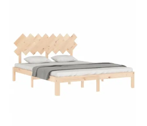 Lovos Rėmas Be Čiužinio, 160X200cm Pušies Medienos Masyvas