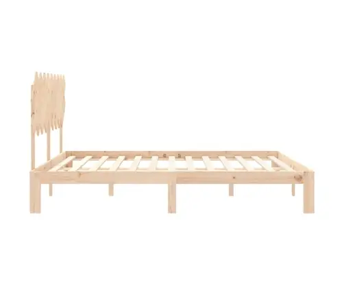 Gultas Rāmis Ar Galvgali, Super King Size, Masīvkoks Vidaxl
