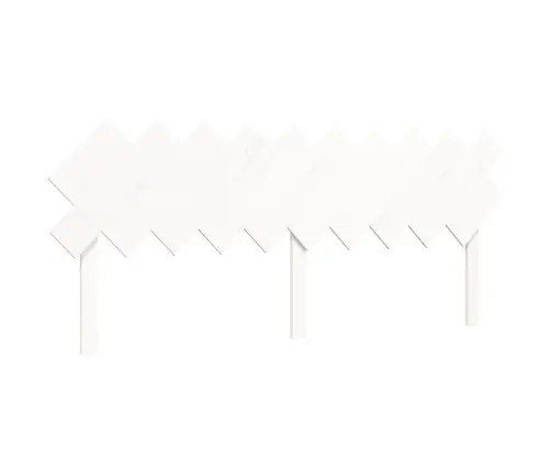 Voodiraam Ilma Madratsita, Valge, 200 X 200 cm Männipuit